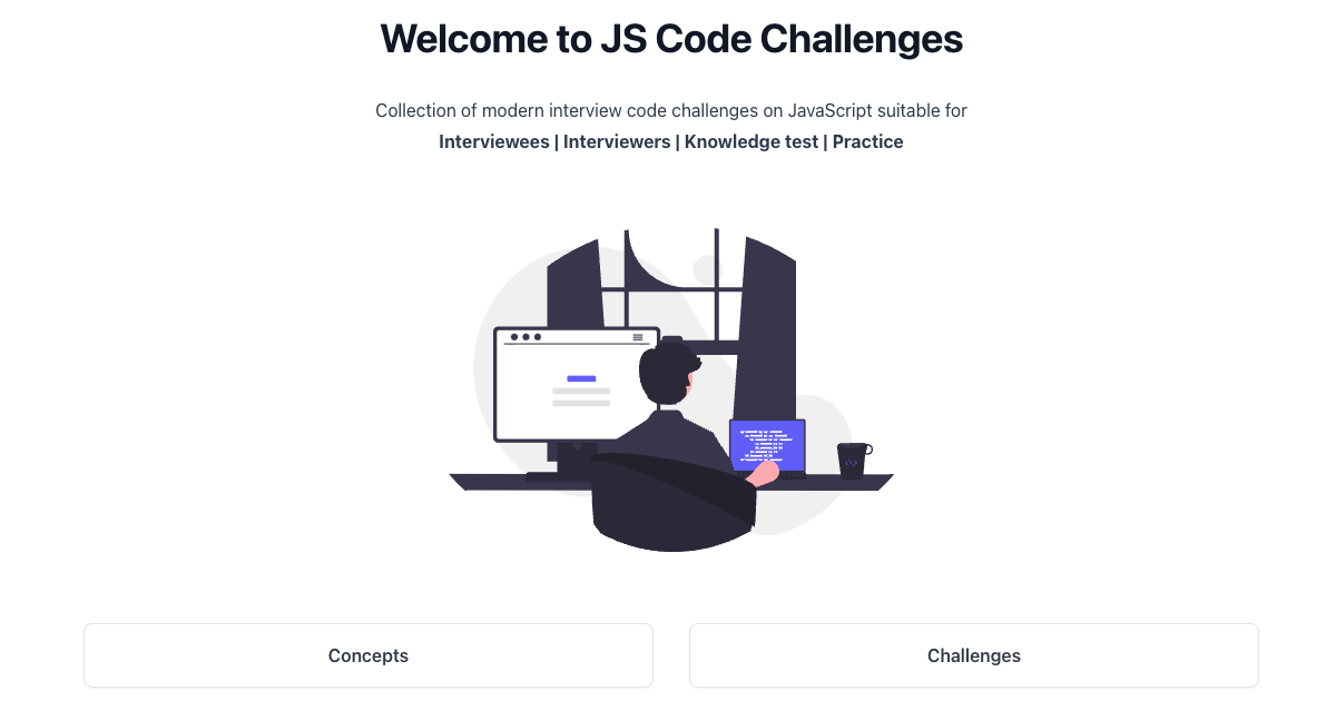 free javascript code challenges